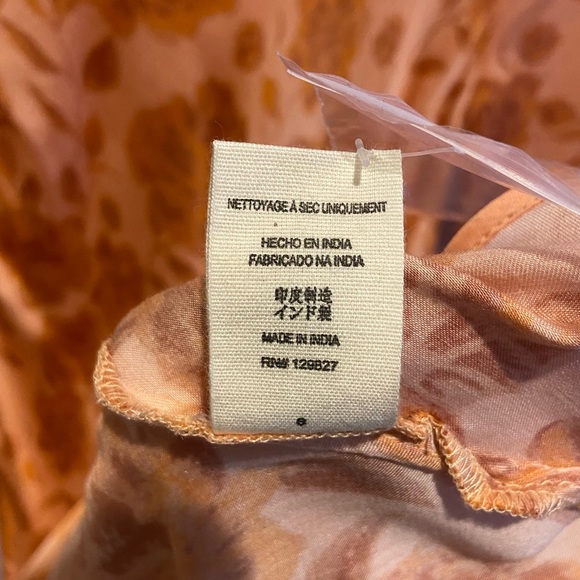 Jen's Pirate Booty Dress Womens Small Boho Chic Long Sleeve Mini Floral Festival - Picture 15 of 15